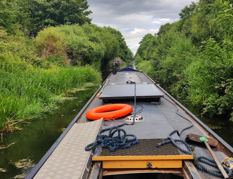 The weedy but short Slough arm